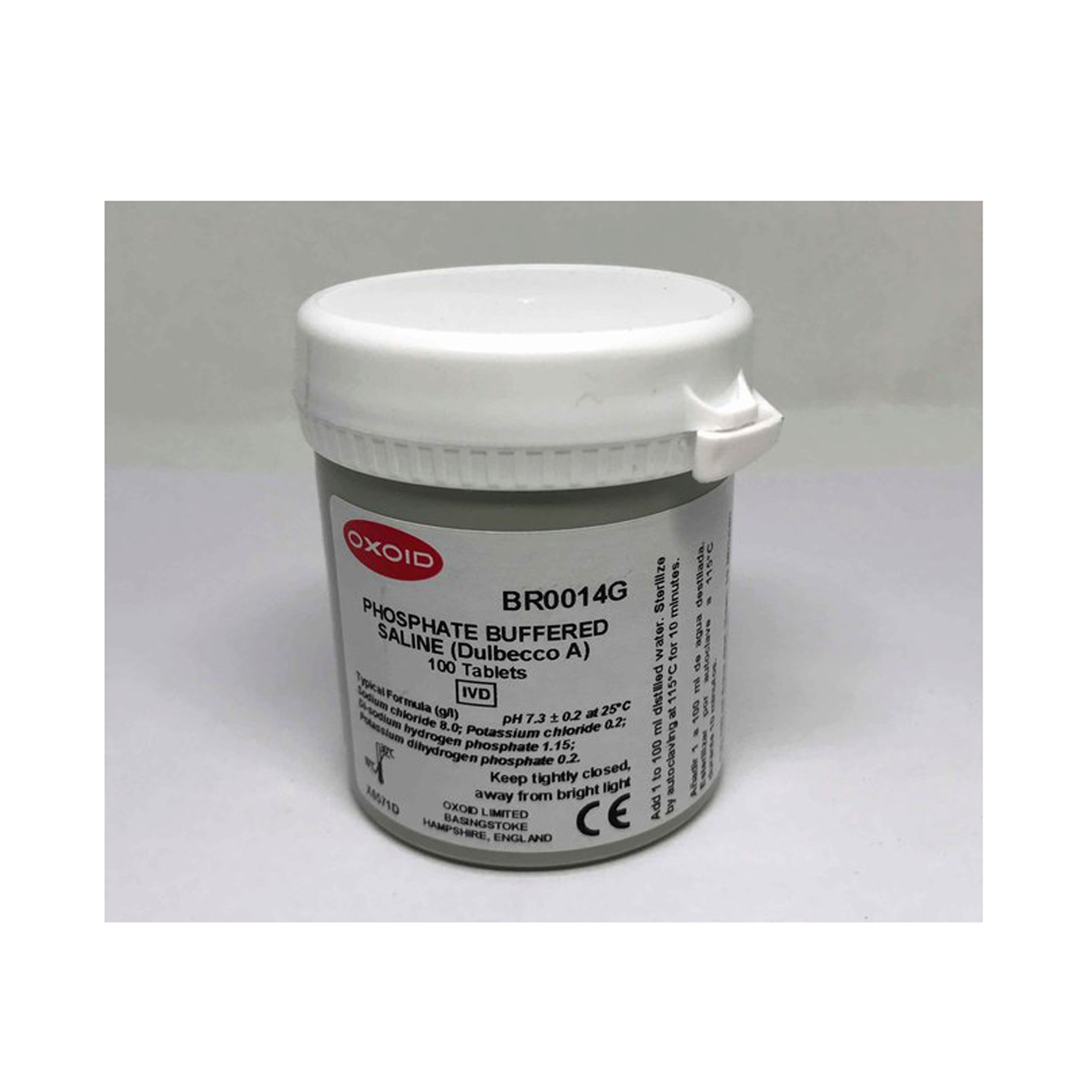 BR0014G Thermo Scientific™Oxoid™ 磷酸缓冲液片剂