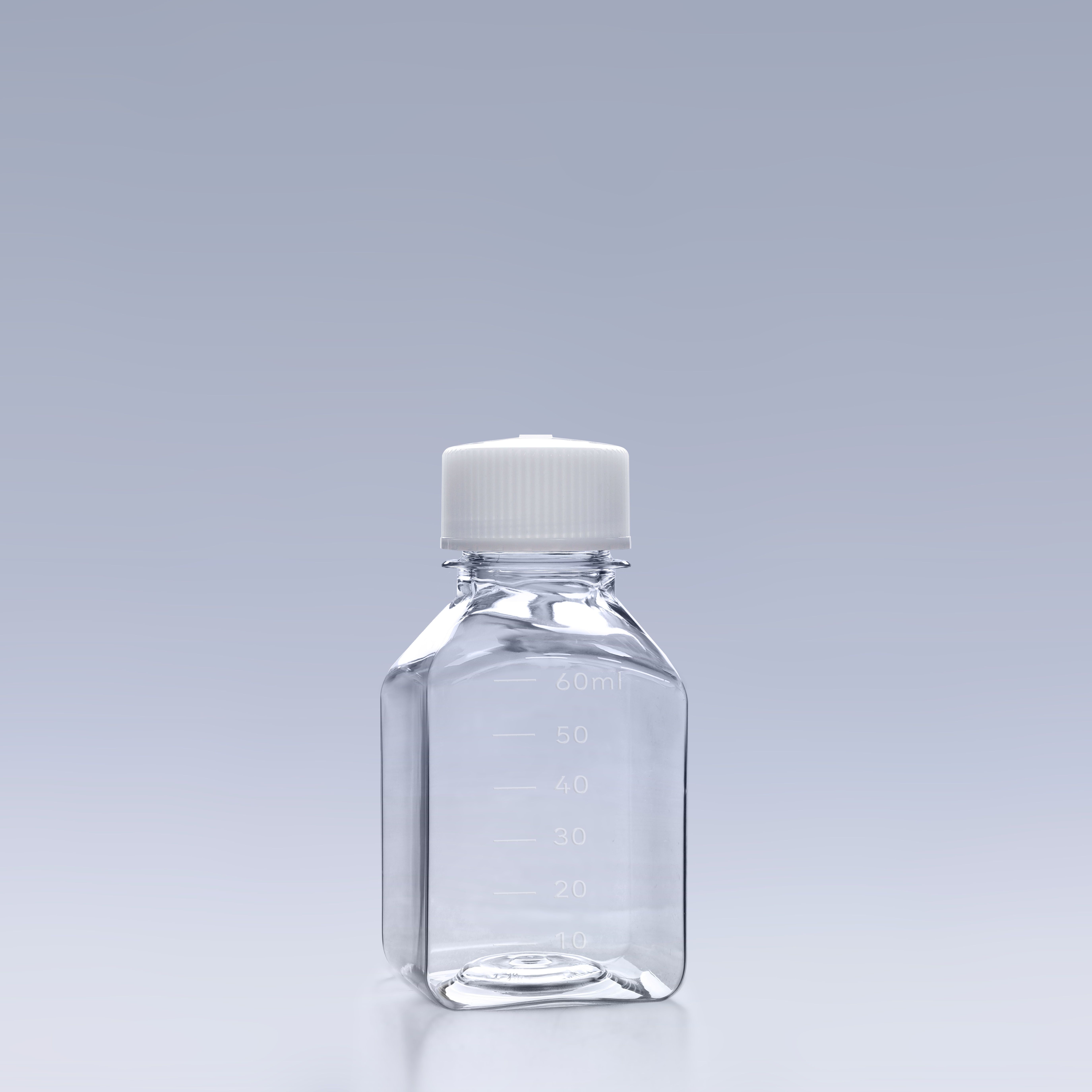 60ml血清瓶-培養基瓶-方形培養基瓶