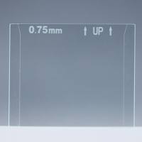 隔条玻璃片0.75mm 凝胶三明治夹隔条玻璃片