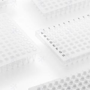 virya 透明無裙邊96孔PCR板 PP材質 透光性好 方便識別