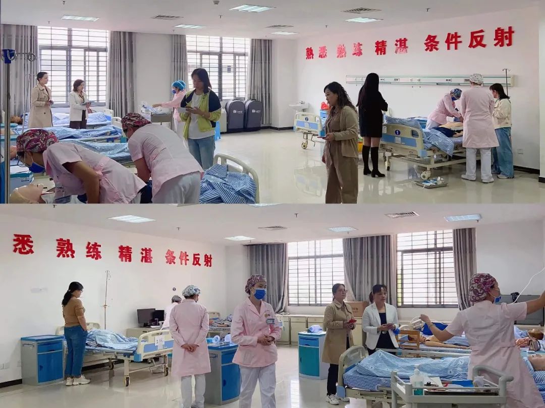 朝乾夕惕 踔厉奋发——九江市第一人民医院成功举办 2022 年度护理技能操作大比武