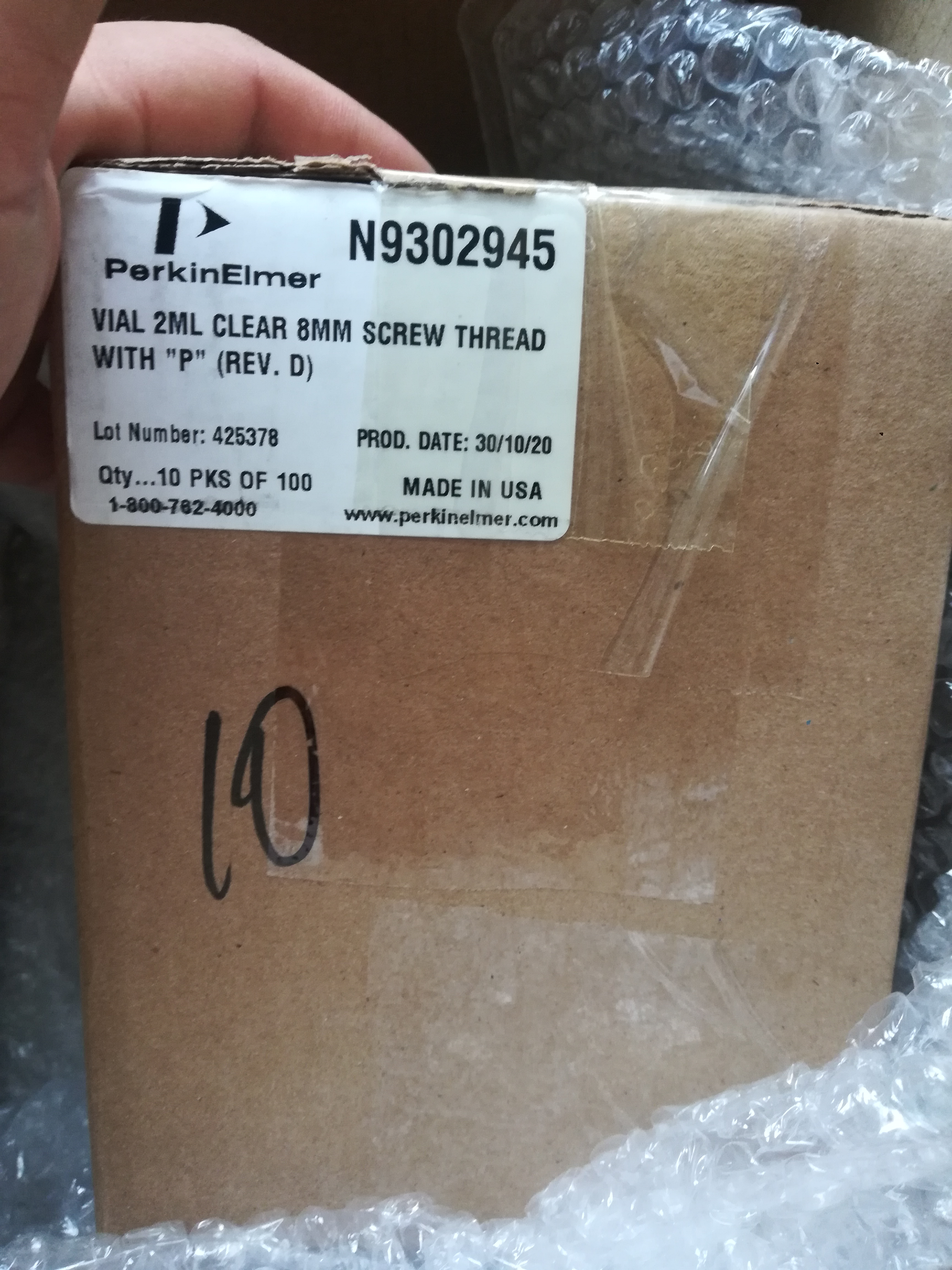 美国PE耗材TEA消耗品N9302945