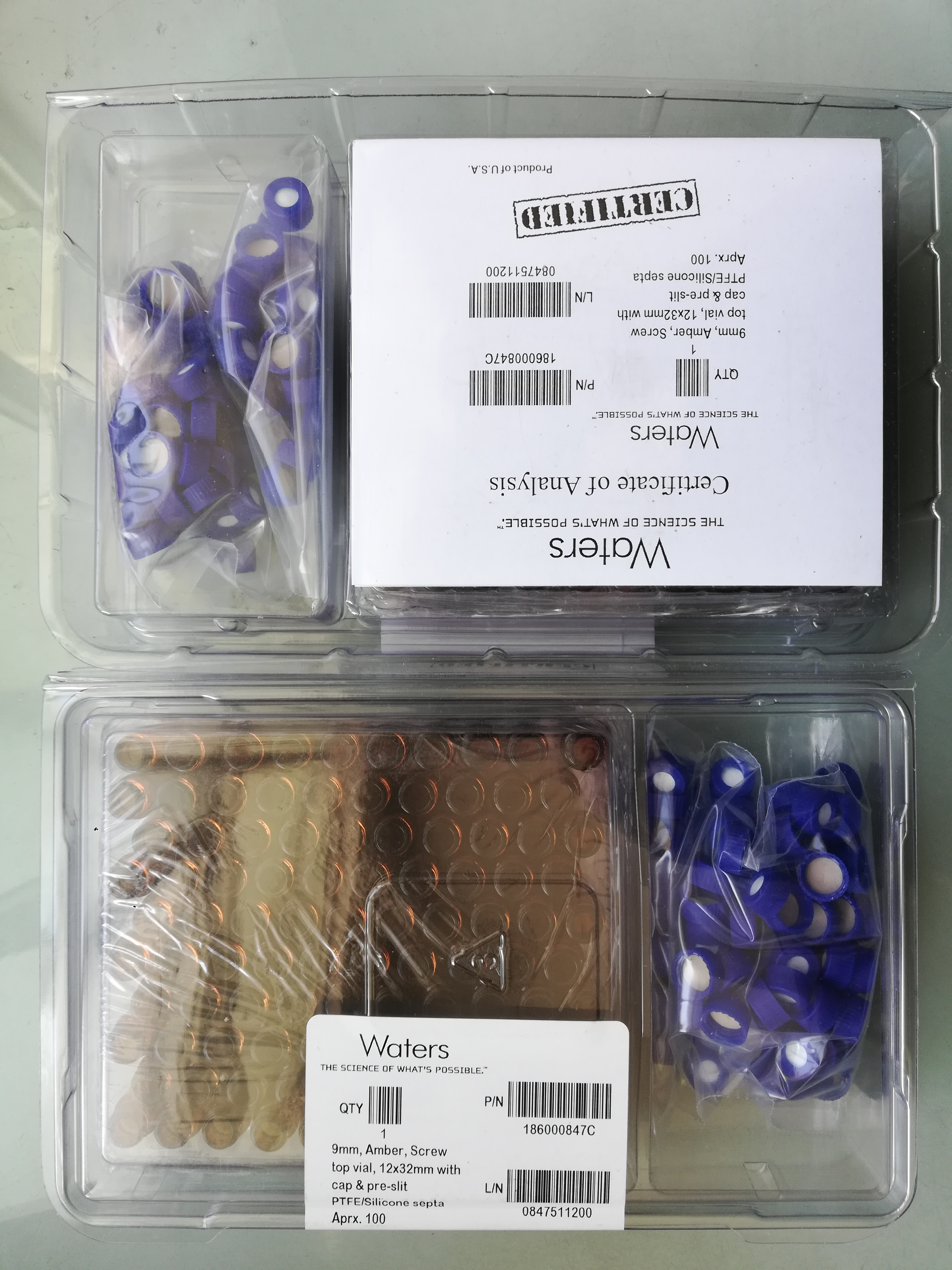 2mLVial,ScrTp,ambgls PS PTFEsi