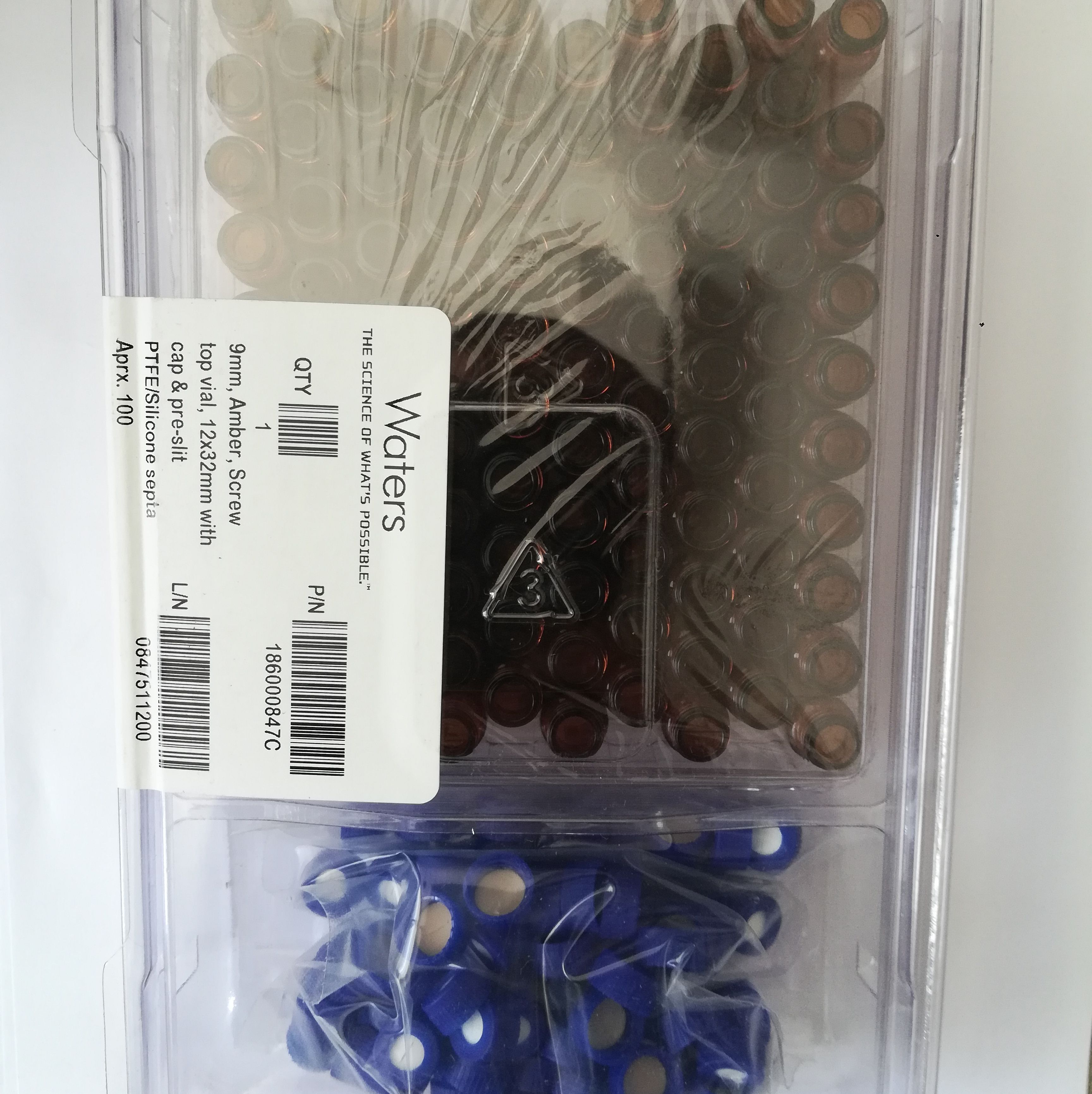 2mLVial,ScrTp,ambgls PS PTFEsil spta 100