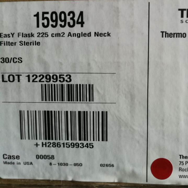 Thermo(Nunc)货号159934现货EasYFlask™易用培养瓶13611631389上海睿安生物