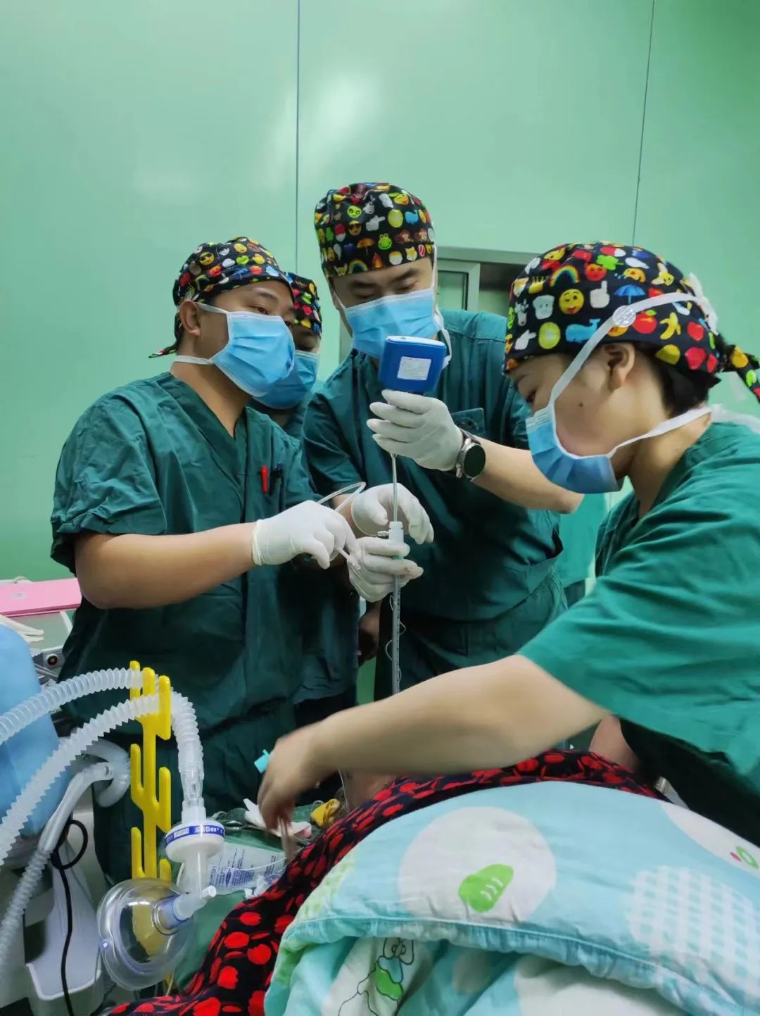 湄潭家礼医院麻醉科成功为「困难气道」患者实施纤支镜引导下经鼻清醒气管插管