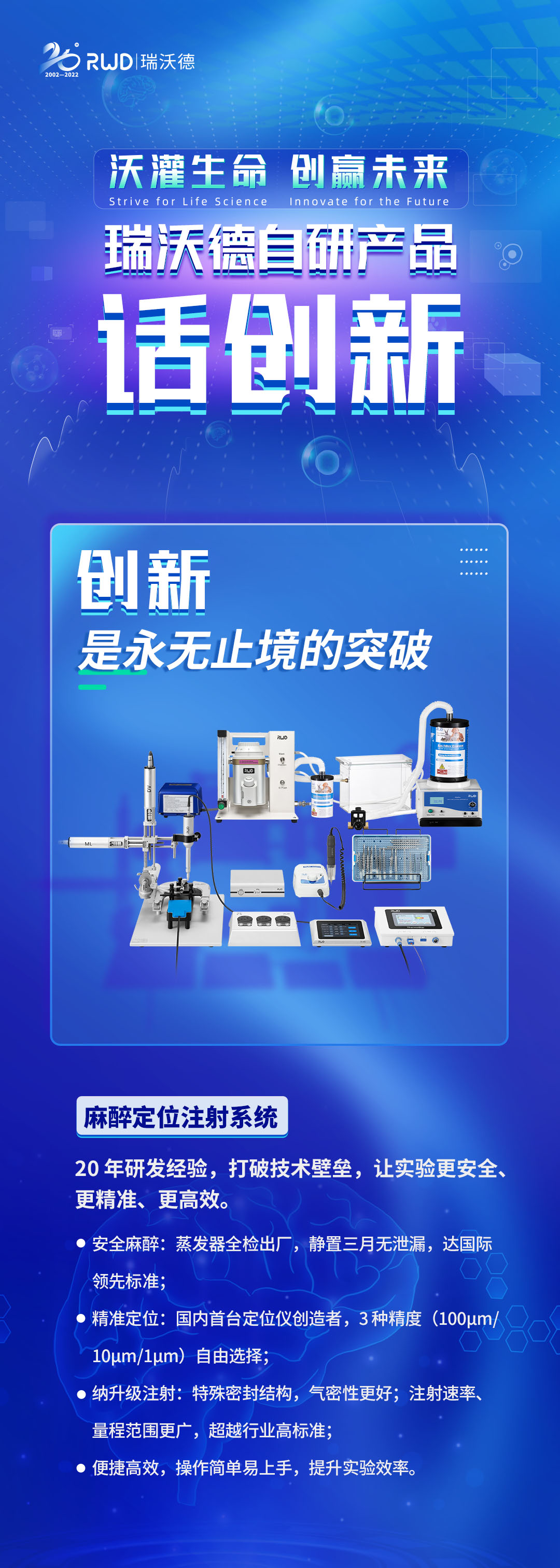 “沃”灌生命，创赢未来，瑞沃德自研产品话创新