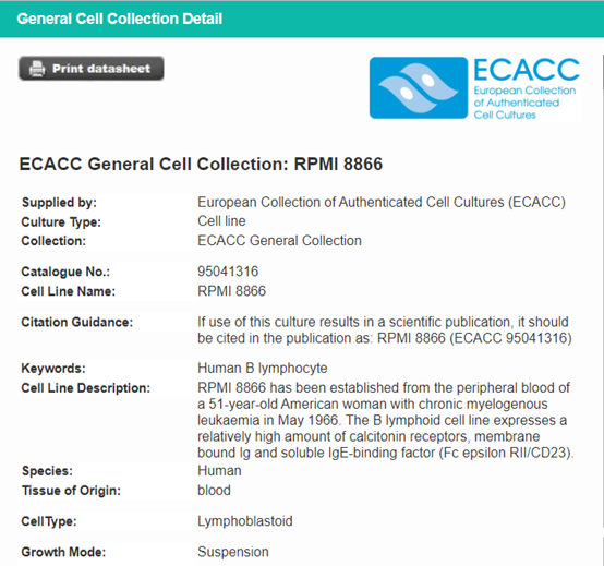 国际认证细胞库之·缘起——欧洲ECACC