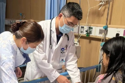 5 岁女童肠道发现 1.5 厘米息肉，浙江大学明州医院全麻下实施肠镜并摘除息肉