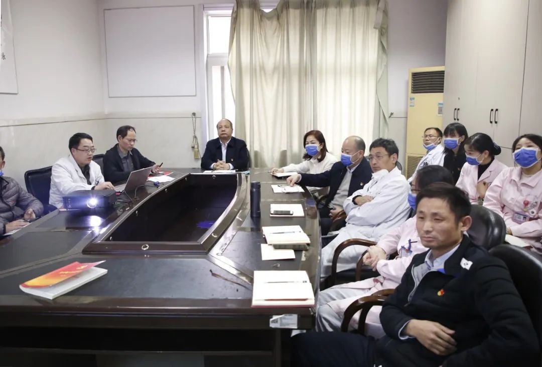 九江市第一人民医院党建引领促发展，书记「上门听会」