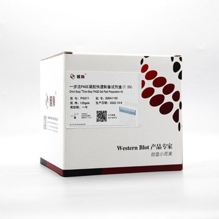 PG211 Omni-Easy™一步法 PAGE凝胶快速制备试剂盒（7.5%）