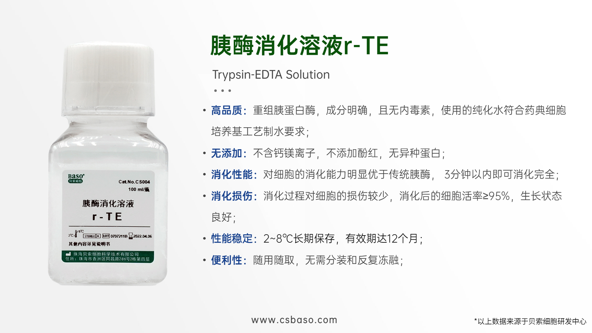 贝索细胞专治贴壁细胞“消化不良”