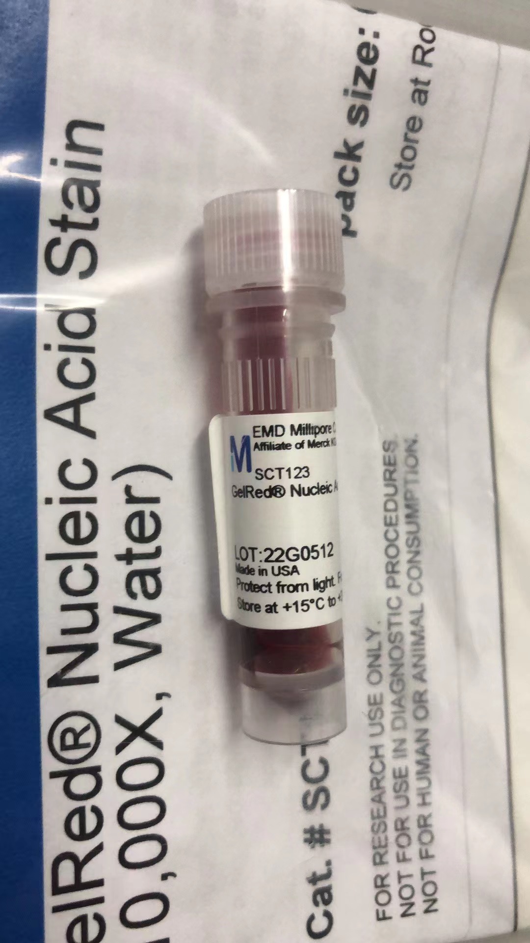 Millipore货号SCT123现货GelRed Nucl