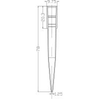 1000μL吸头（盒装 无菌无酶）
