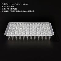 PCR反应板（透明），0.1mL 无裙边