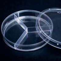 90mm三分格细胞培养皿（TC处理）