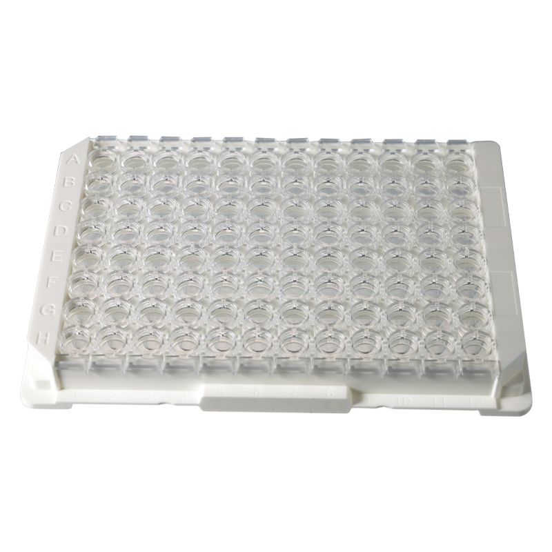 Elisa plate酶标板 透明可拆卸8孔条酶标板 白色框架酶标板