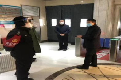 延大附院抗疫路上后勤人