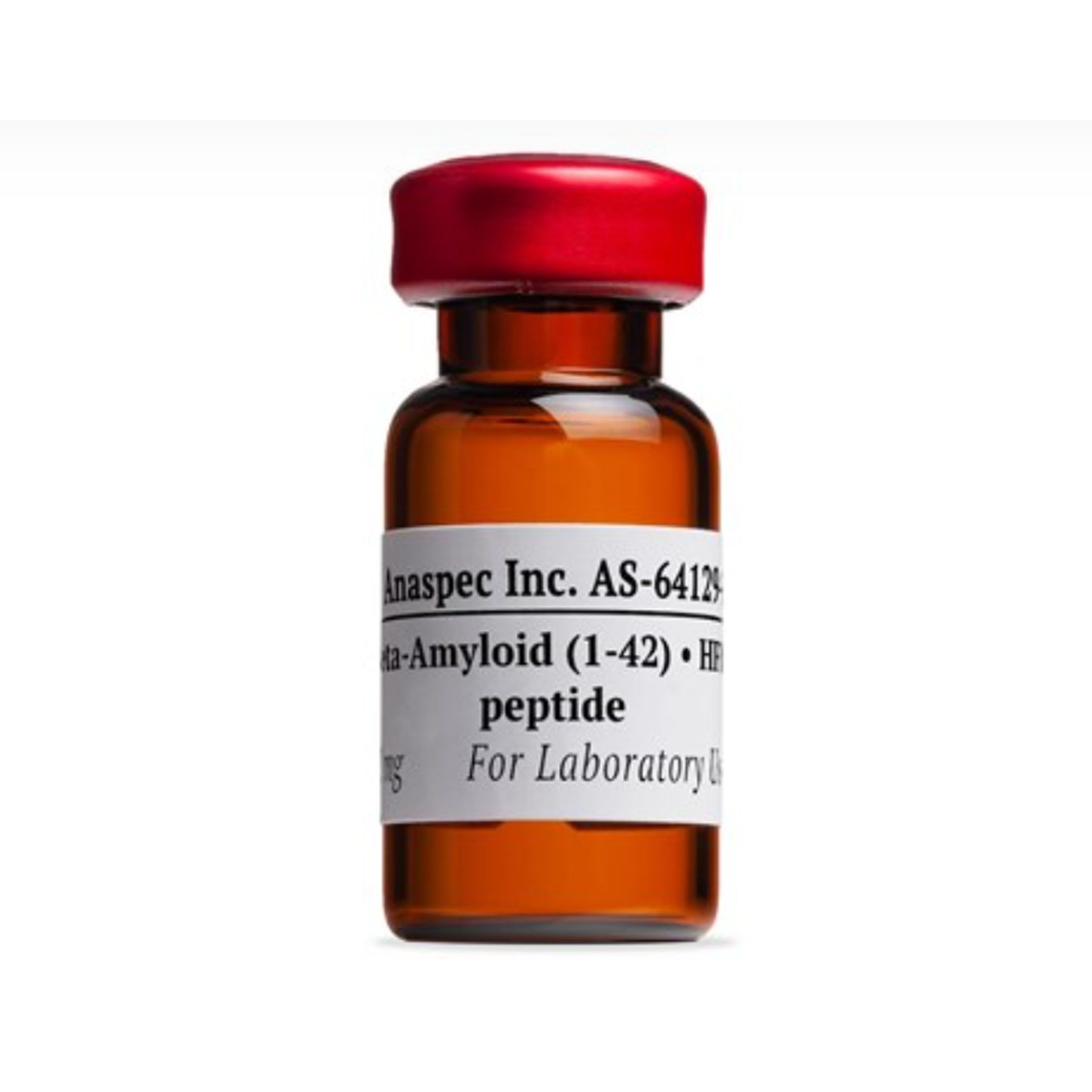 AnaSpec AS-64129-05β淀粉样蛋白（1-42）•HFIP，0.5 mg/1 mg， Beta-Amyloid (1-42) • HFIP