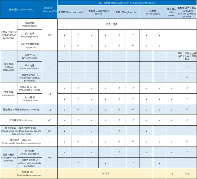 艾柏森生物为您提供特殊功能抗体制备服务