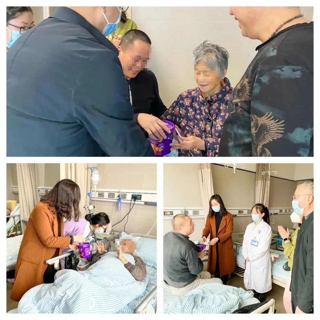 四川省泌尿外科医院领导大年初一慰问一线医护人员及住院患者