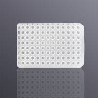 100ul 96孔PCR板，无裙边，透明，无酶