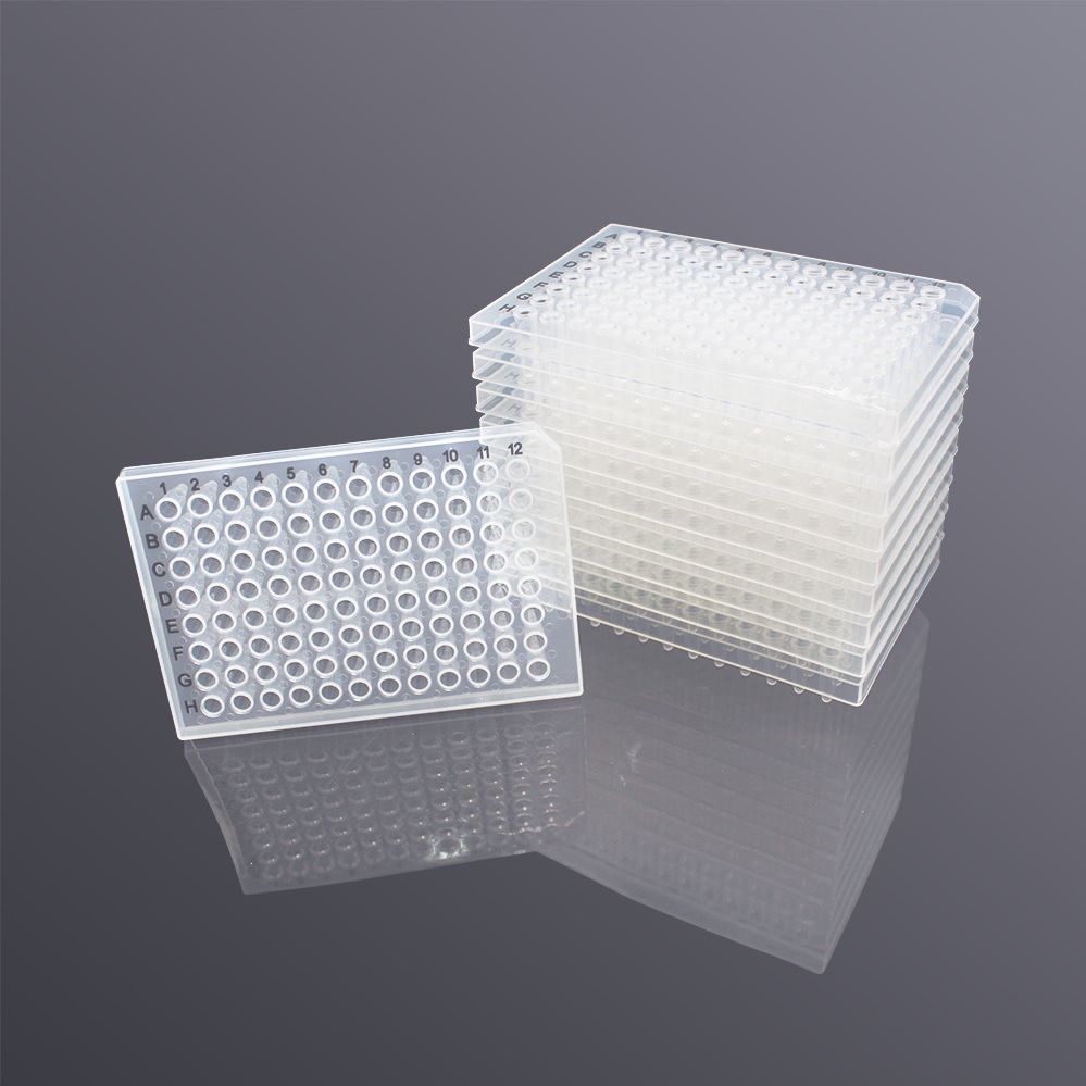 200ul 96孔PCR板，耐高温，透明，无酶