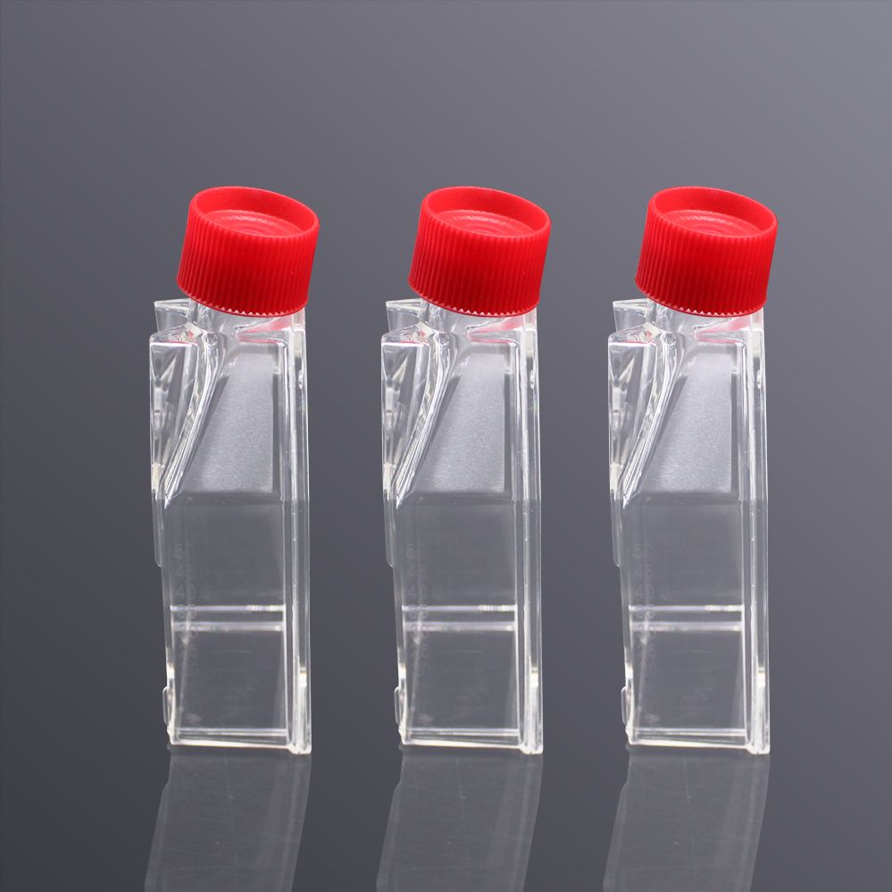 T25细胞培养瓶，25cm²，透气滤膜盖 ，TC处理