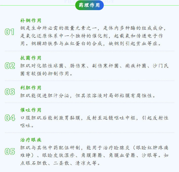 会杀菌的胆矾是什么样子的？