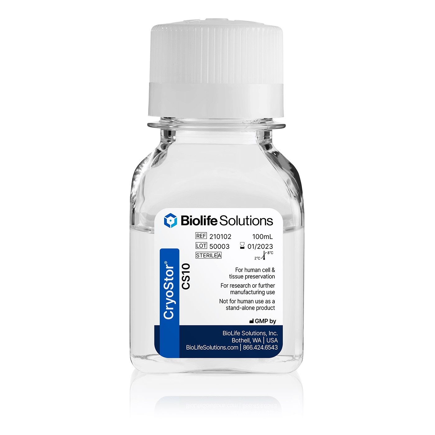 美国Biolife Solutions临床级细胞冻存液CS10-210102原装