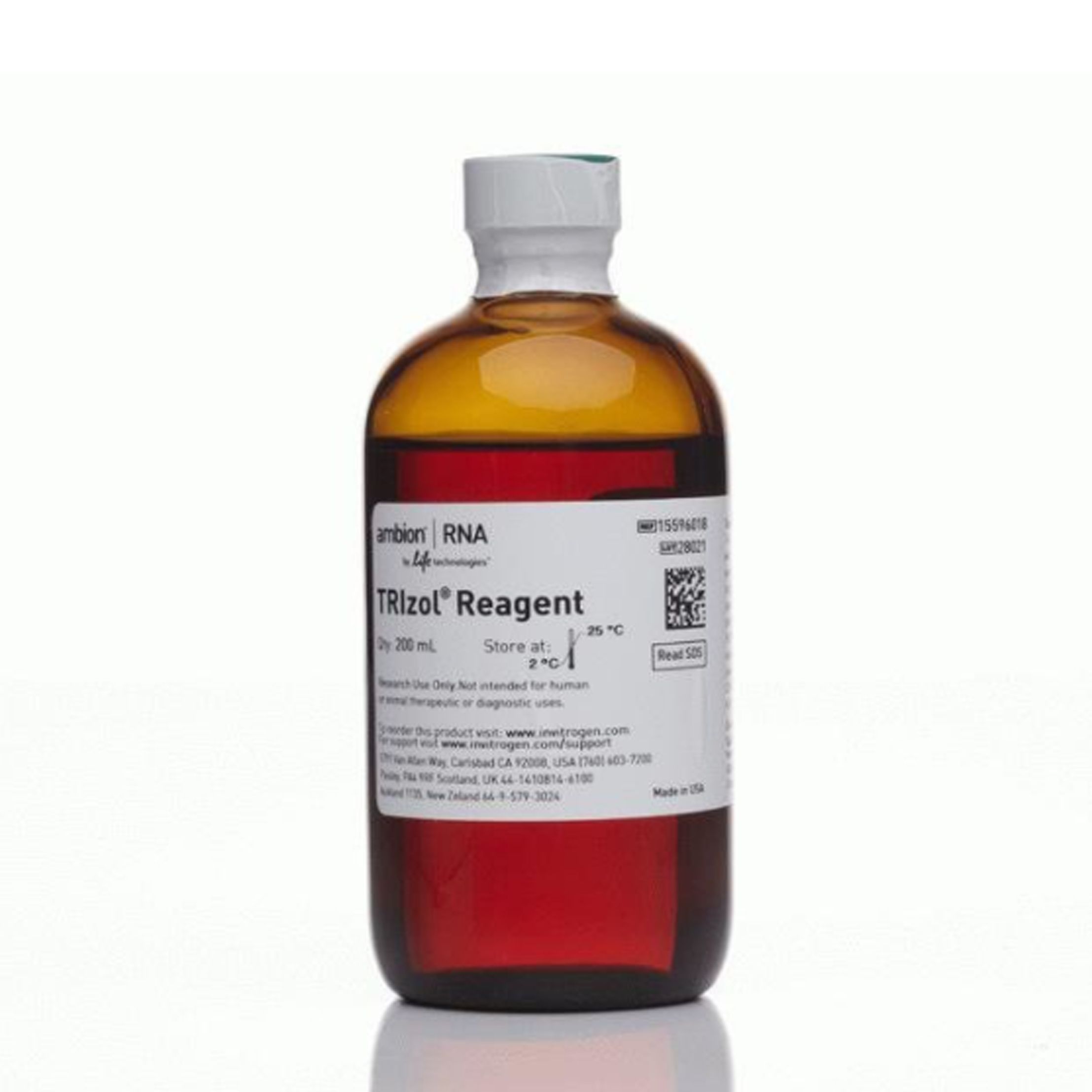 赛默飞Invitrogen™15596-018Invitrogen™TRIzol™ Reagent, 200mL