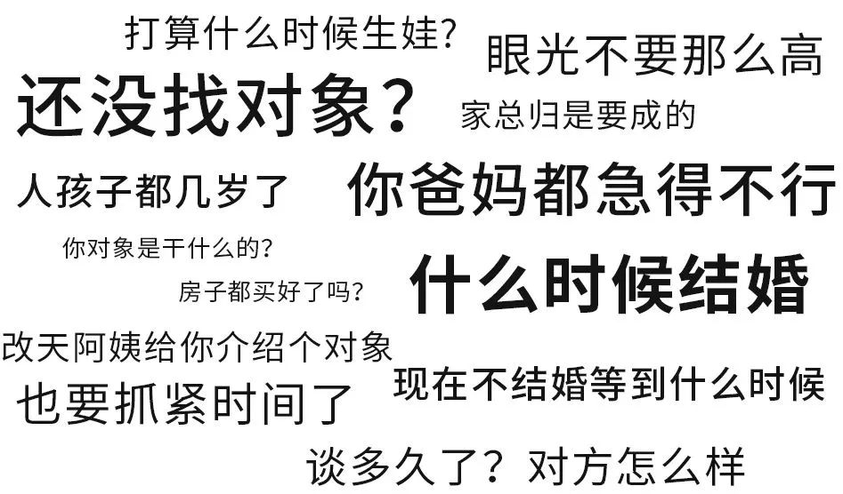 沃谈会 | 留言有奖！你见过或经历过怎样的催婚？
