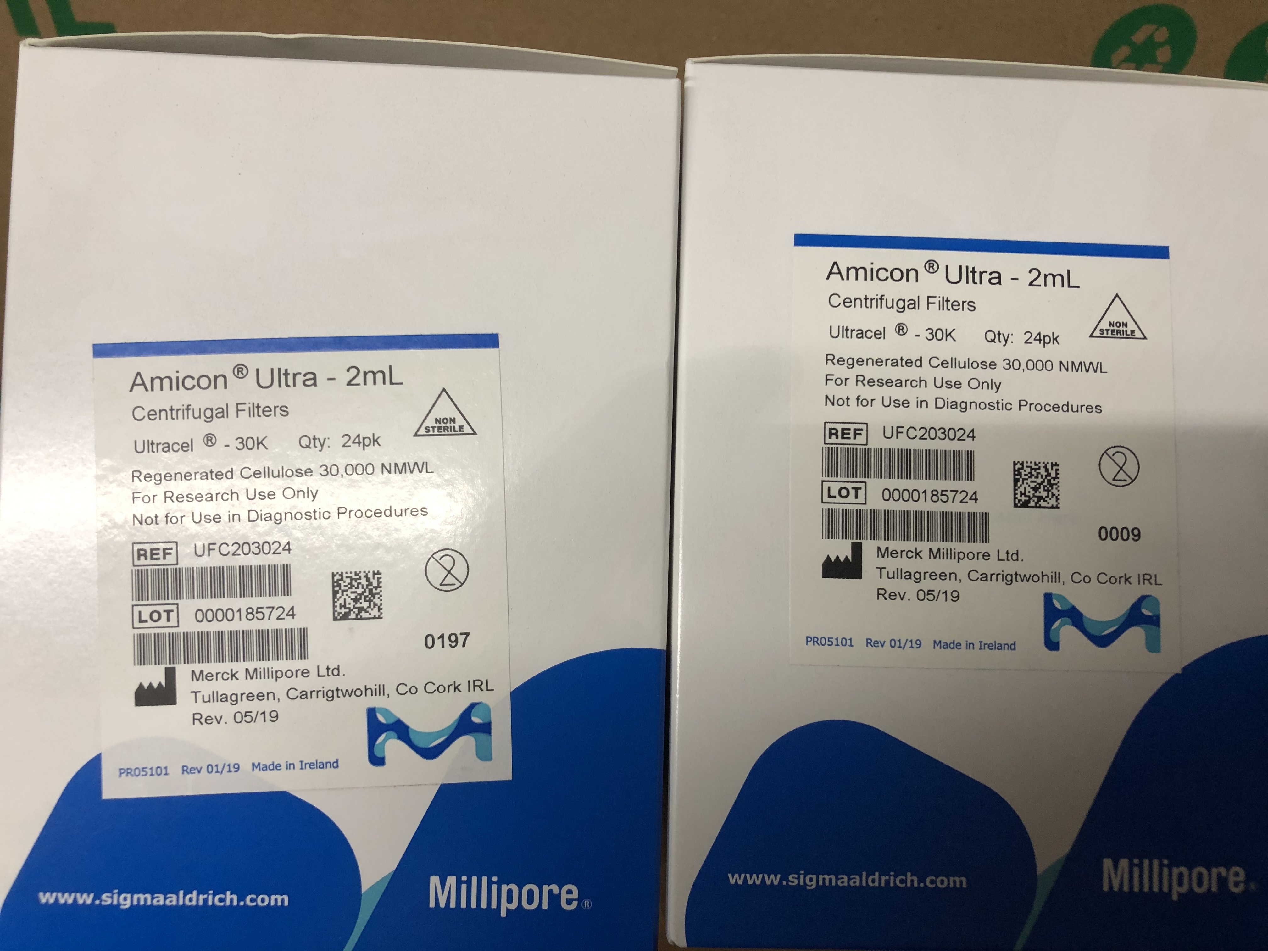 F8318 Millipore货号UFC203024现货Ultracel-30滤膜Amicon Ultra-2离心式过滤器13611631389上海睿安 ...