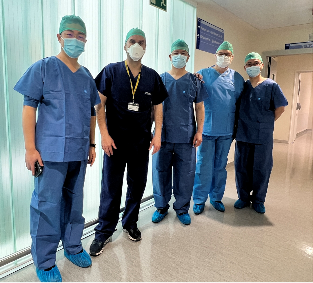 青大附院团队赴欧洲传播新一代脊柱内镜领先技术