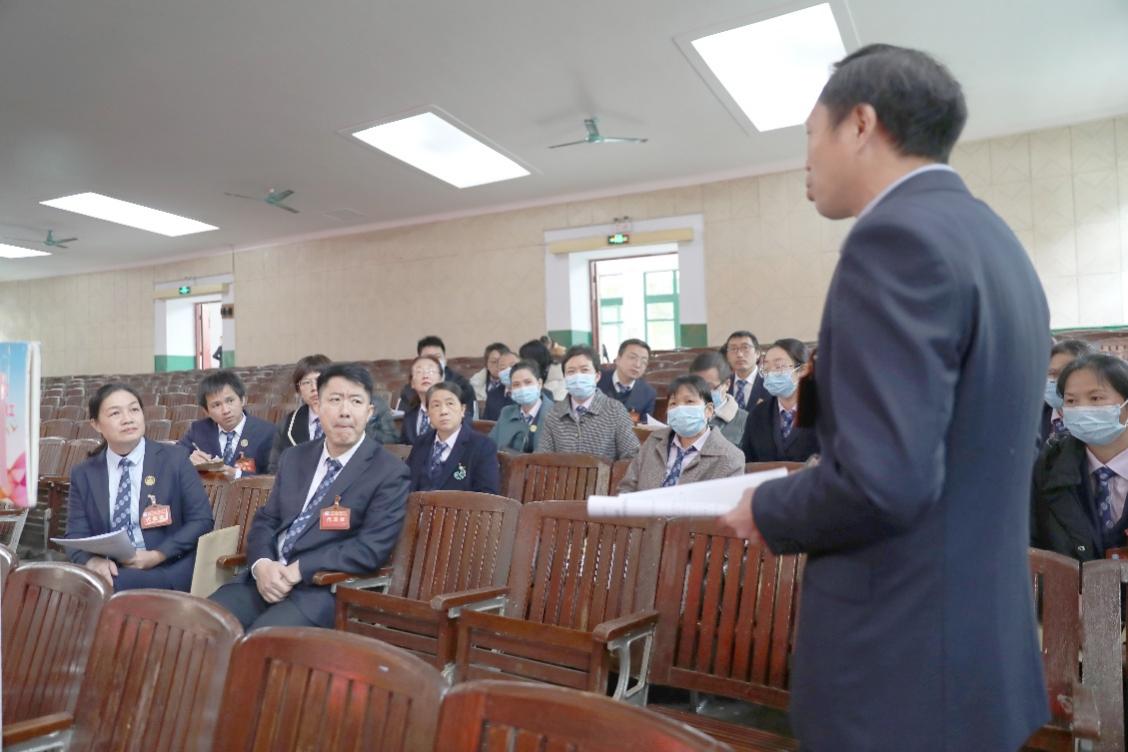 广西壮族自治区南溪山医院召开第十二届职工代表大会暨工会会员代表大会第三次会议