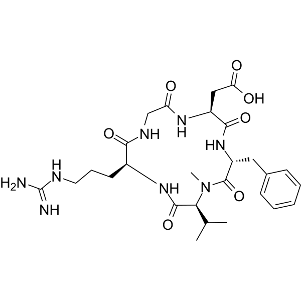 Cilengitide是一种强效的整合素拮抗剂