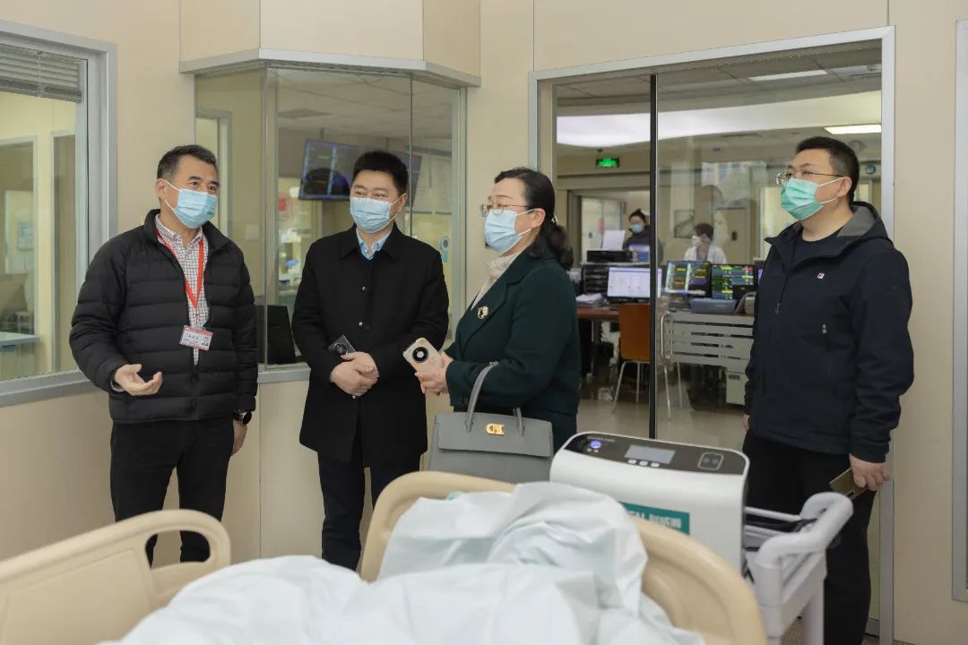 射阳县人民医院来常州市第二人民医院参观交流