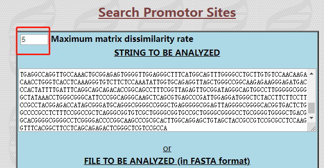 基因启动子序列查找和转录因子预测