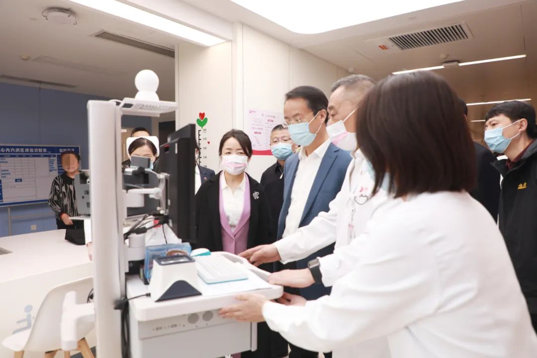 陕西省医保局党组书记、局长李智远调研西安国际医学中心医院