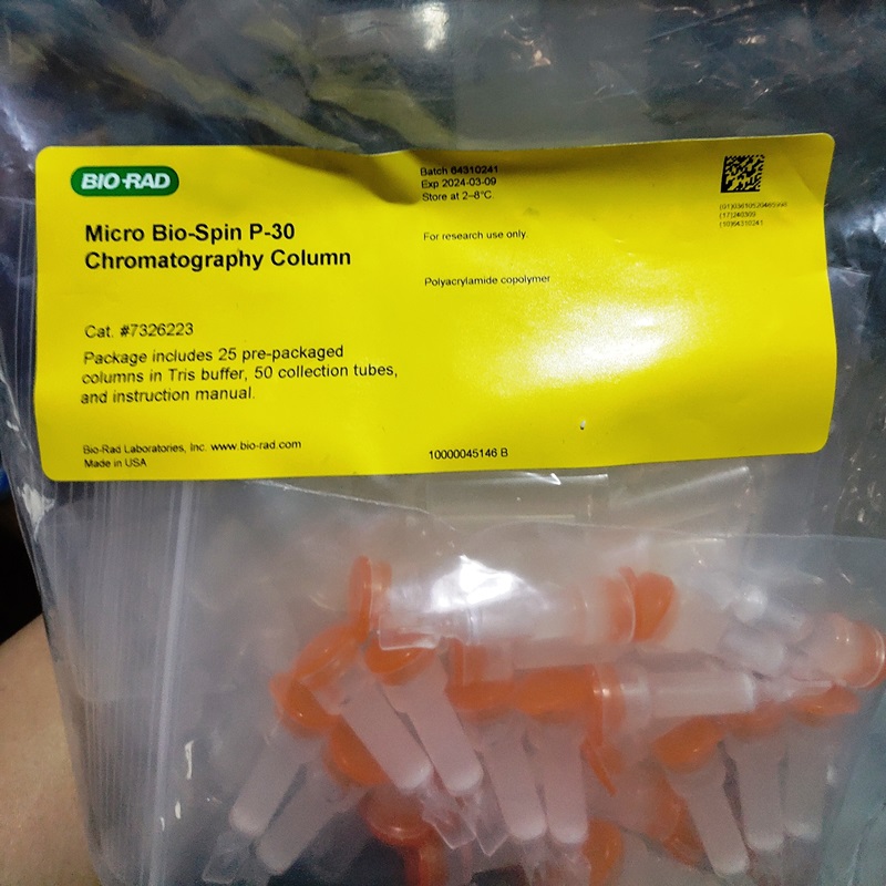 Bio-Rad伯乐7326223缓冲液中P-30生物凝胶微生