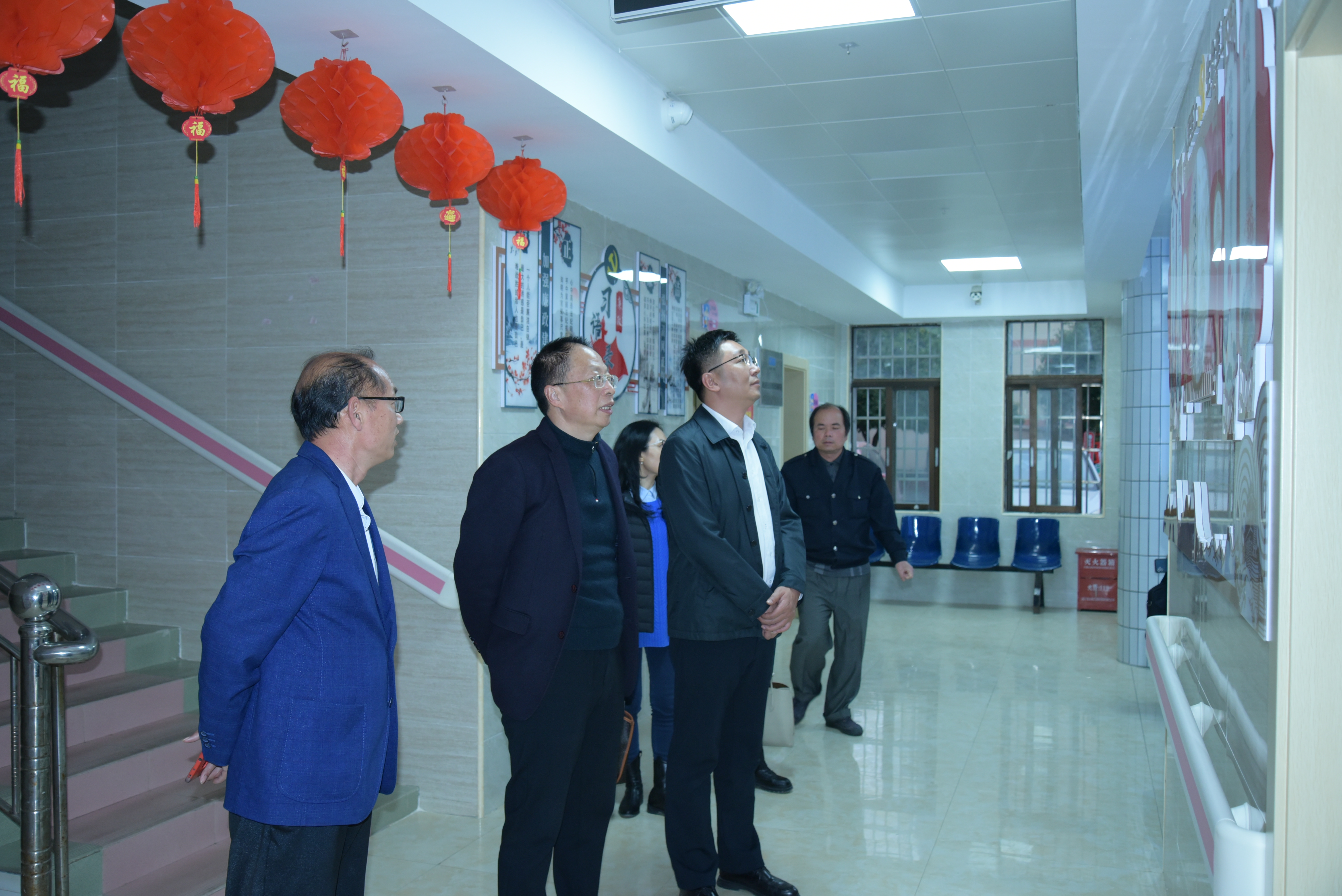 广西壮族自治区南溪山医院到钟山县开展,医联体党建工作现场考评