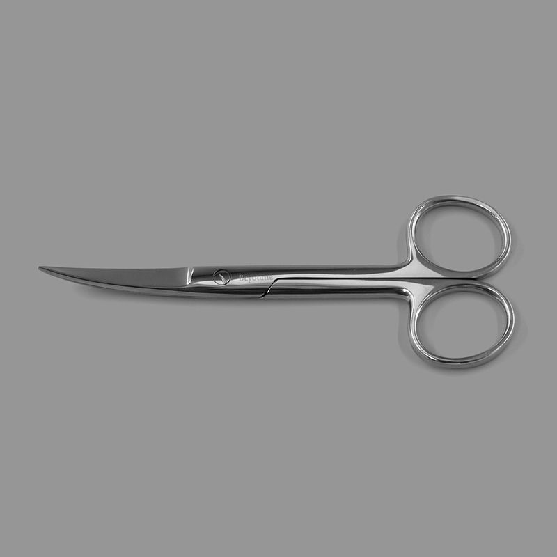 普通剪刀(12.5cm, 弯尖)