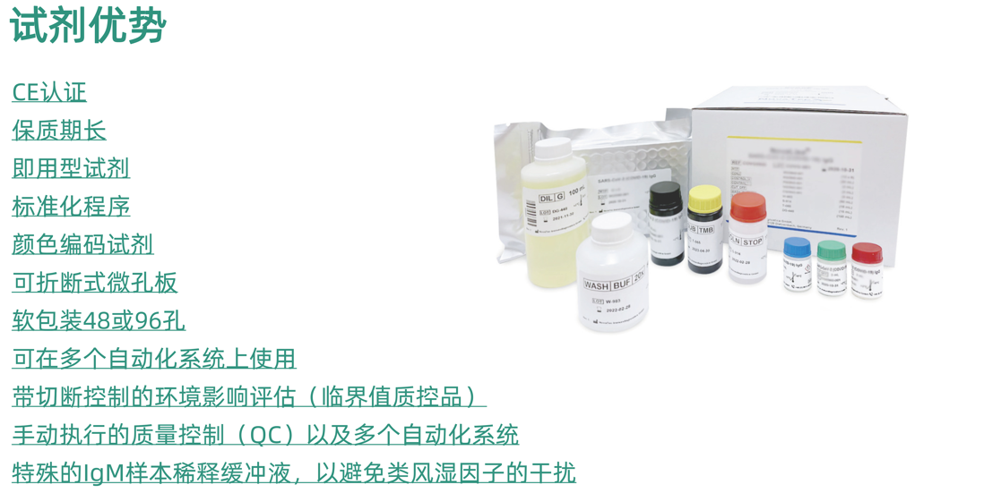 森林脑炎IgG/IgM检测试剂盒（酶联免疫法）