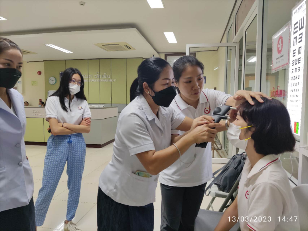 国虽有界，医者无疆——柳州市红十字会医院援老挝医疗队首个工作日圆满完成 23 例复明手术
