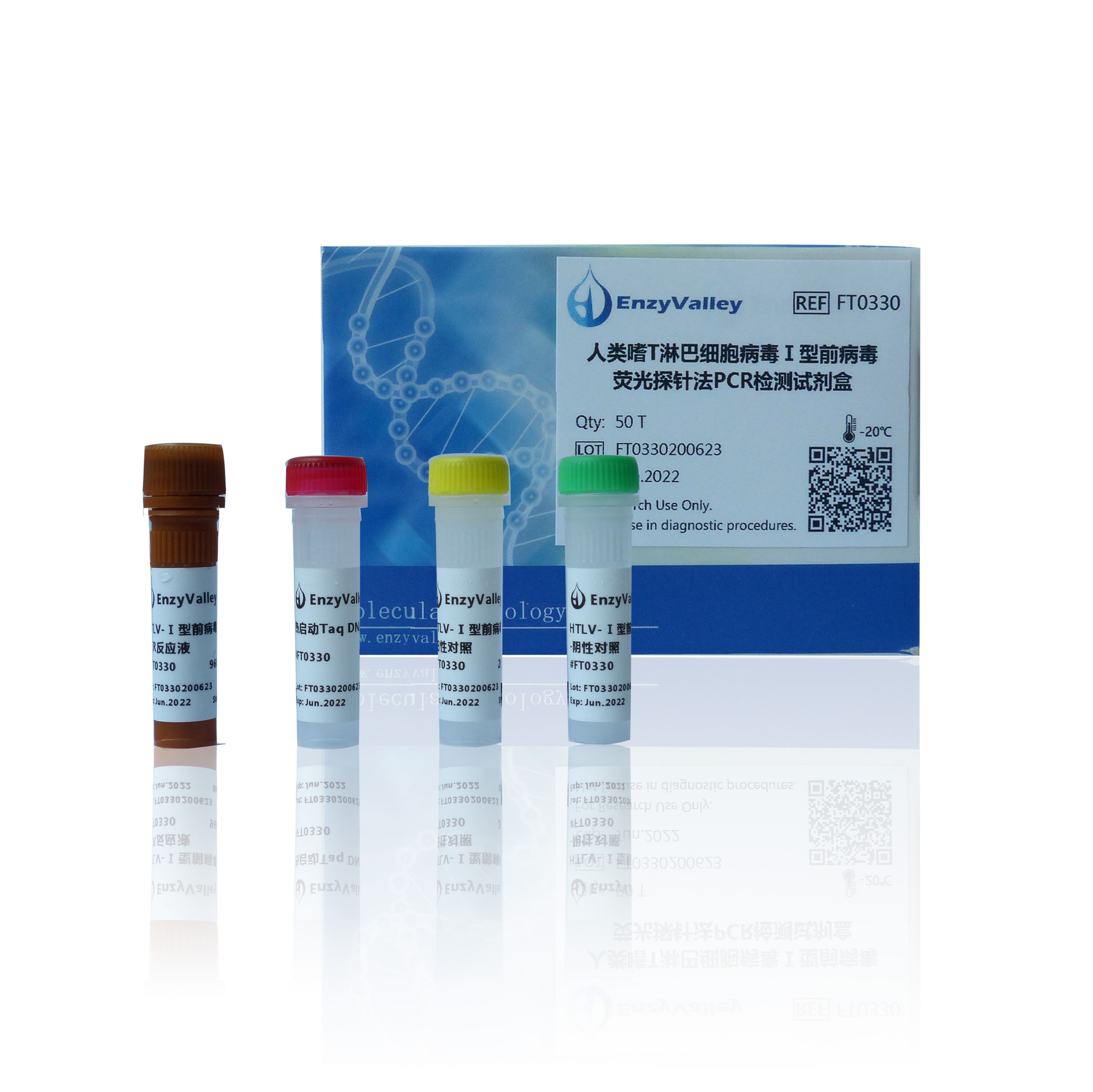  人类嗜T淋巴细胞病毒Ⅰ型前病毒荧光 探针法PCR检测试剂盒