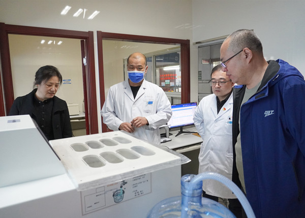 承德市卫健委检查组到承德县医院进行临床用血能力评估检查