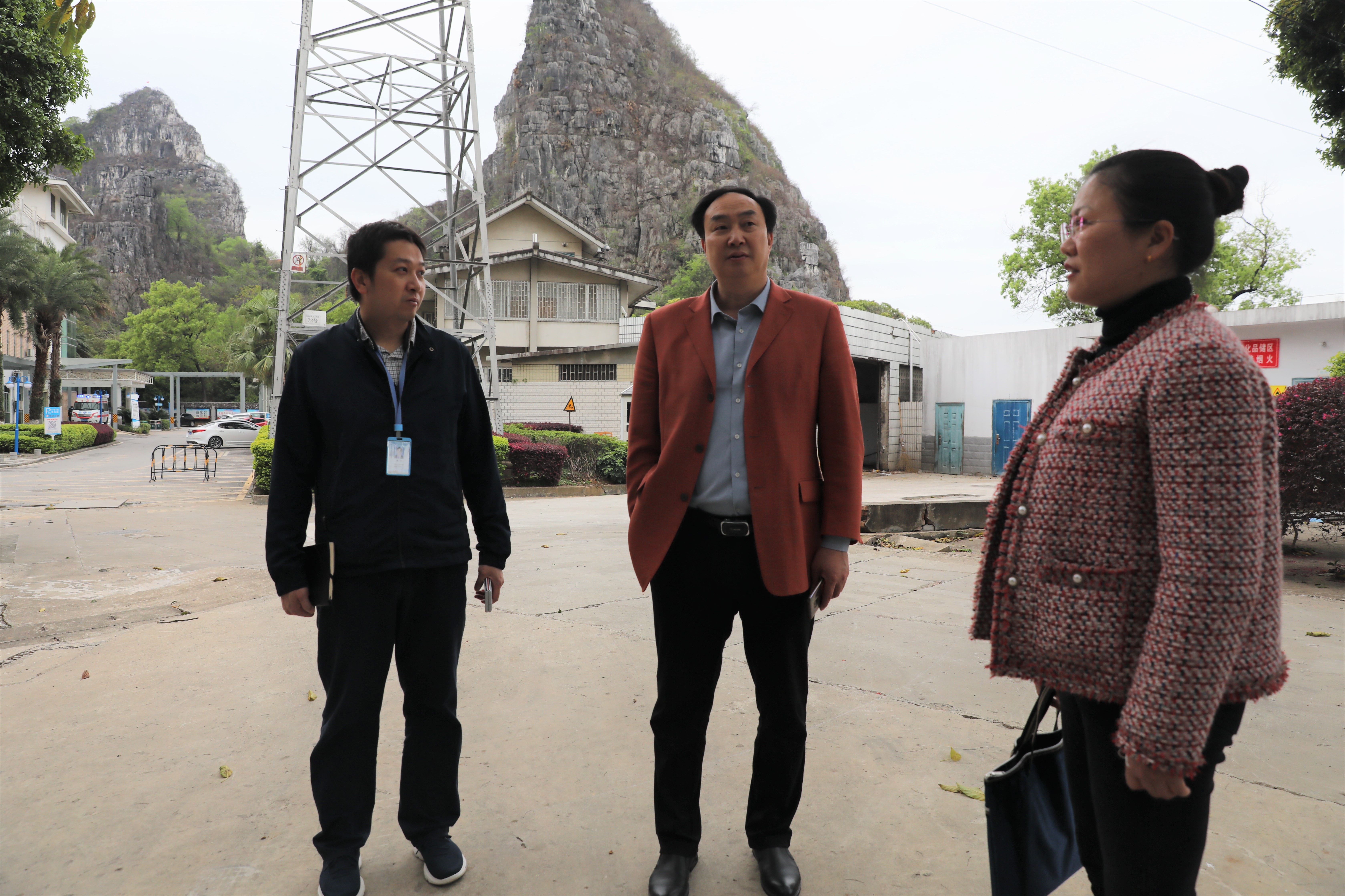 广西壮族自治区南溪山医院持续推进桂林市 2023 年国家卫生城市复审迎检工作