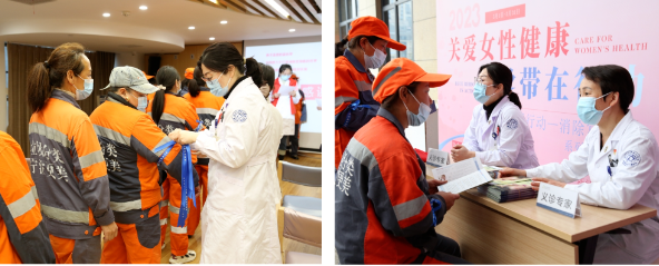 关爱女性健康 蓝丝带在行动——鄞州妇女儿童医院成功举办大型公益活动