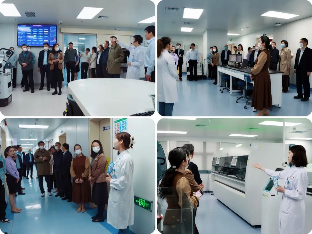 全国心血管实验诊断深圳高峰论坛专家团队到深圳市妇幼保健院检验科交流考察