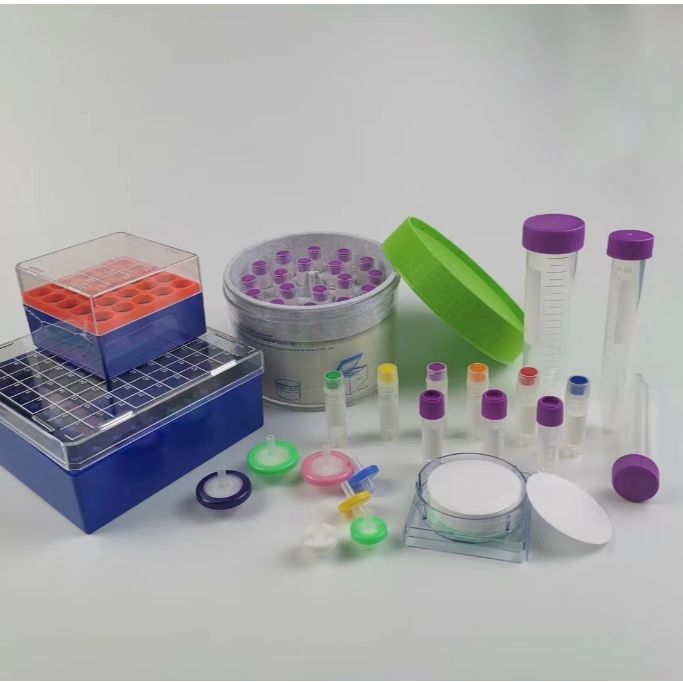 Bioland™ EW设计PCR 12联管；0.2 ml；平盖；白色
